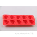 Silicone cake baking mold for Christmas